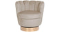 Fauteuil Verance Taupe - Bazaarwinkel
